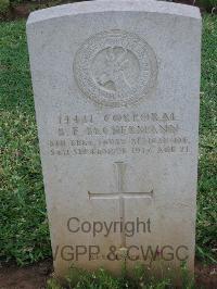 Dar Es Salaam War Cemetery - Beckermann, B F